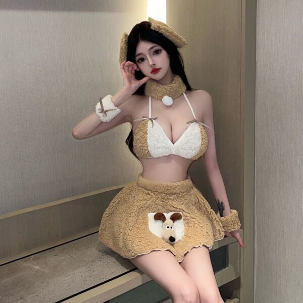 1767849216431-75275349 Plush cow short skirt cute bra