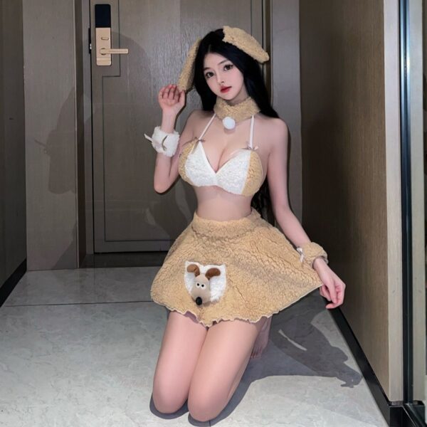 1767849217128-1390385774 Plush cow short skirt cute bra