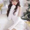 1768309896681--1197325767 White jumpsuit with gloves and stockings